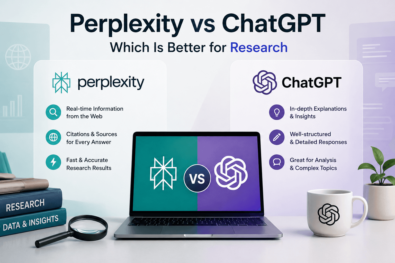Perplexity vs ChatGPT Which Is Better for Research
