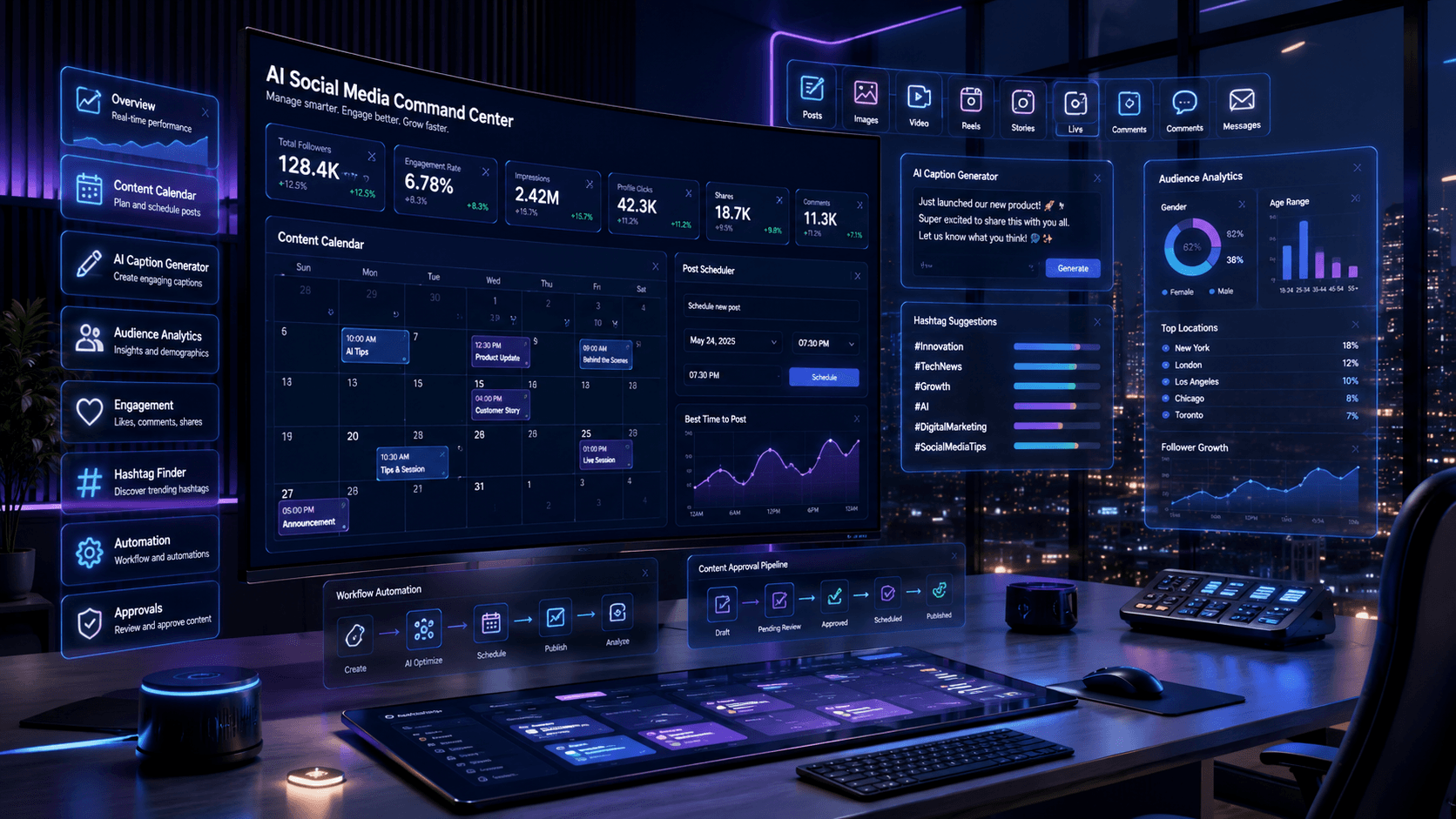How to Use AI for Social Media Management